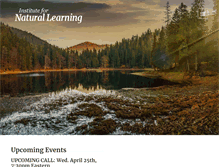 Tablet Screenshot of ifnaturallearning.com